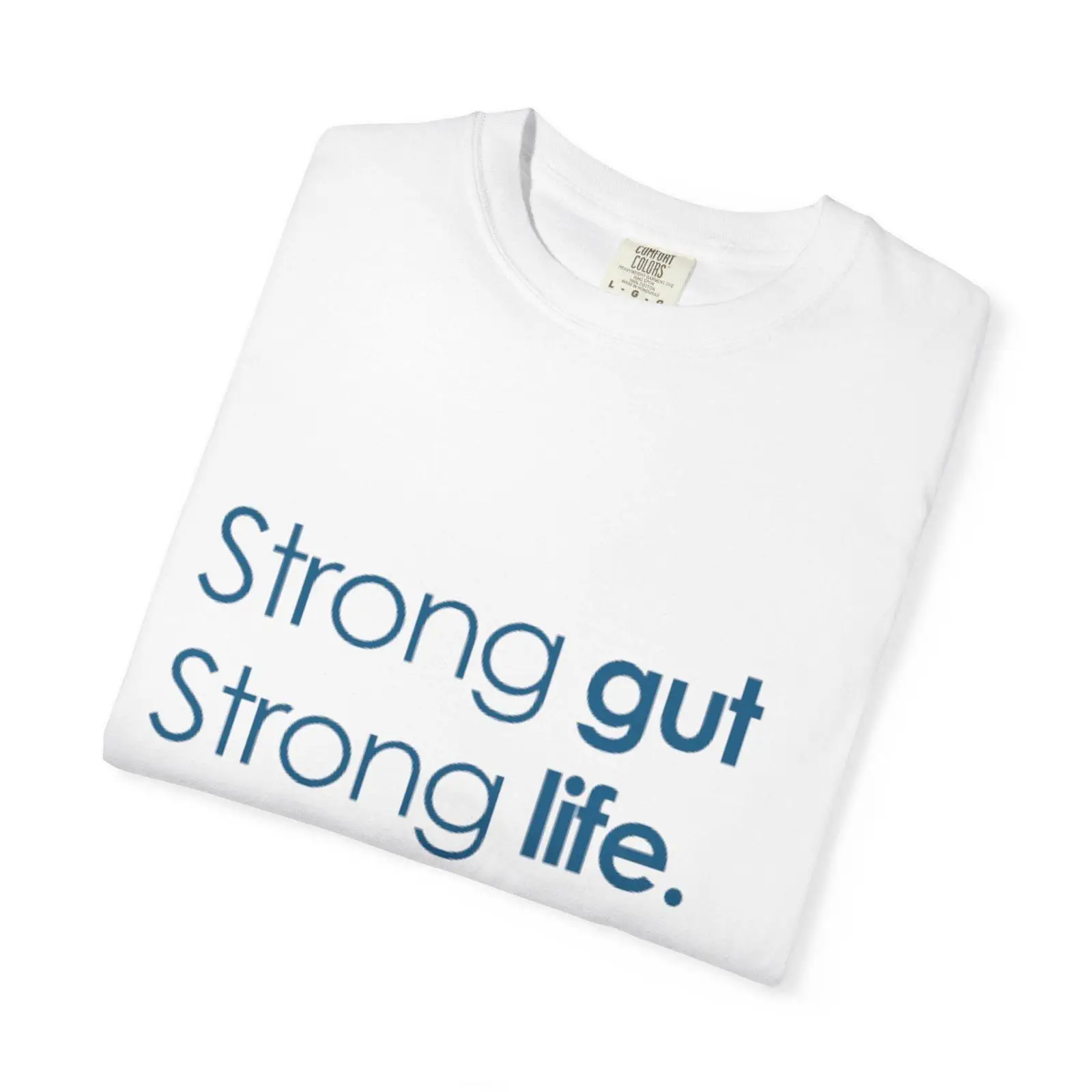 Health Wellness And Lifestyle - 強い腸内環境を育てるスローガン Tシャツ 健康 ウェルネス モチベーションを高める ヘルシーライフスタイル