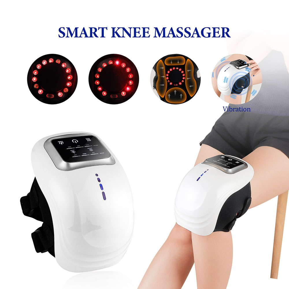 Health Wellness Massage - Foreverlily スマート膝マッサージャー振動空気圧膝マッサージ機電気肘肩膝マサジェドール