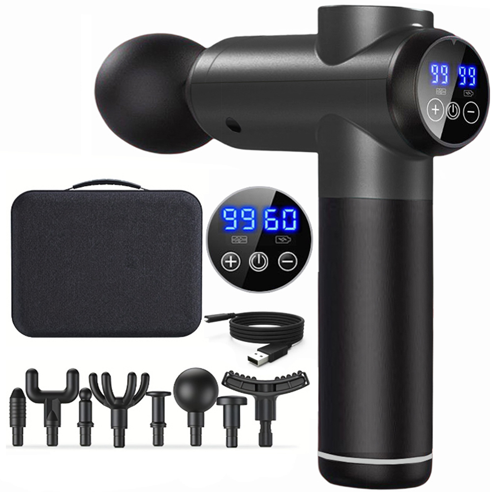 Health Wellness Massage - ショルダーマッサージガン マッサージ機 ボディマッサージャー バイブレーター 電動マッスルマッサージャー メンズグルーミングマッサージデバイス