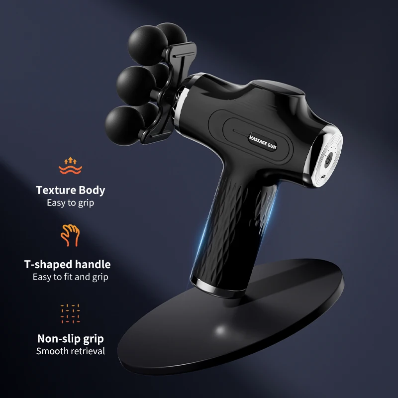 10ヘッドマッサージガン、筋肉弛緩用電動振動筋膜ガン、体をリ - Health Wellness Massage のレビューと価格