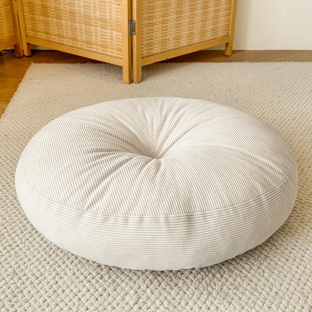厚い丸いクッション、柔らかく快適なフルフィル瞑想ヨガ枕、鮮や - Meditation Cushion Zafu のレビューと価格