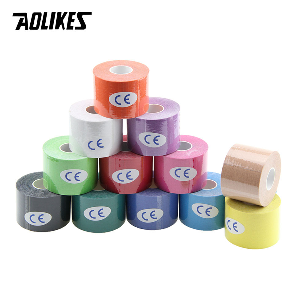 AOLIKES 2 サイズキネシオロジーテープ通気性防水運動 - Sports Taping Precut のレビューと価格