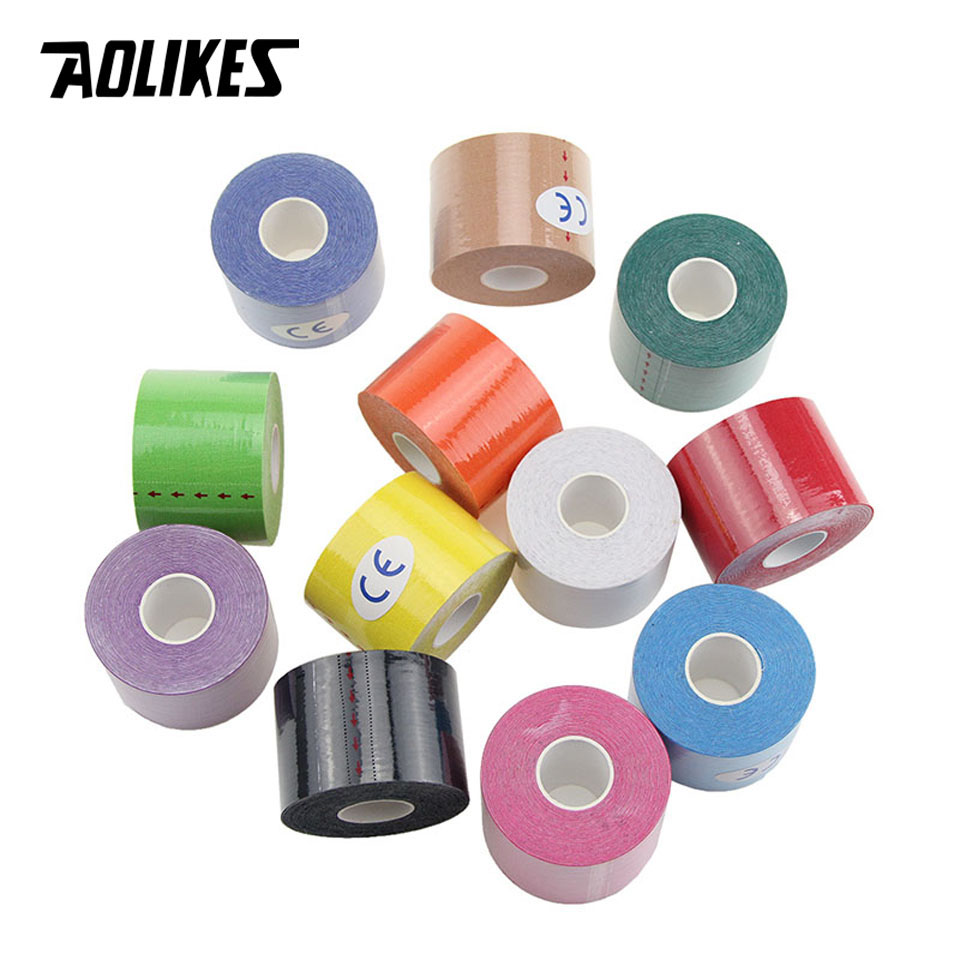 AOLIKES 2 サイズキネシオロジーテープ通気性防水運動 - Sports Taping Precut のレビューと価格