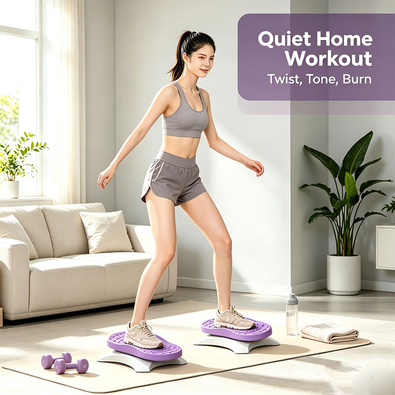 スプリットツイストウエストマシンサイレントダブルベアリングフ - Health Wellness Massage のレビューと価格