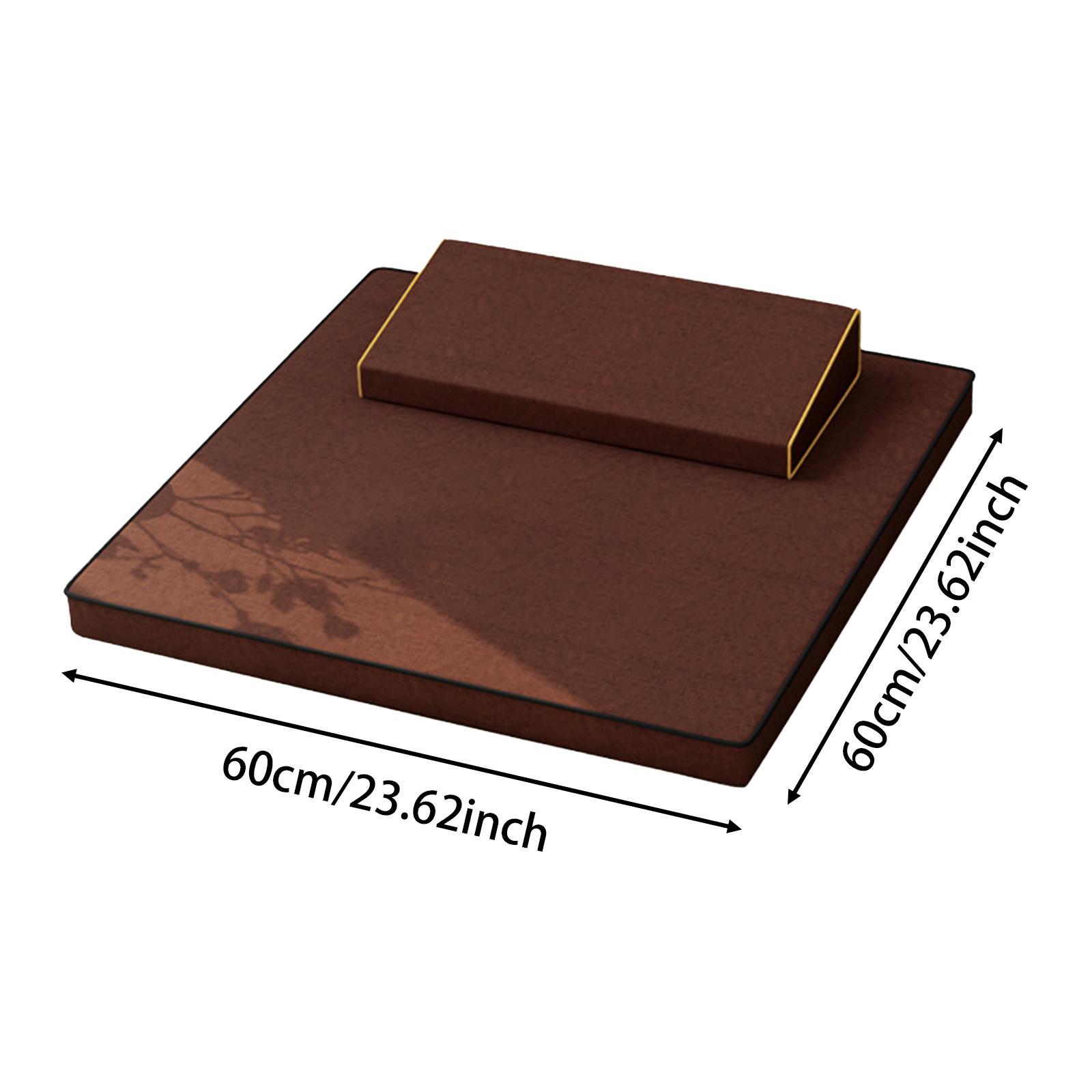 瞑想クッションセット多機能ポータブルニーリングマット仏陀礼拝 - Meditation Cushion Zafu のレビューと価格