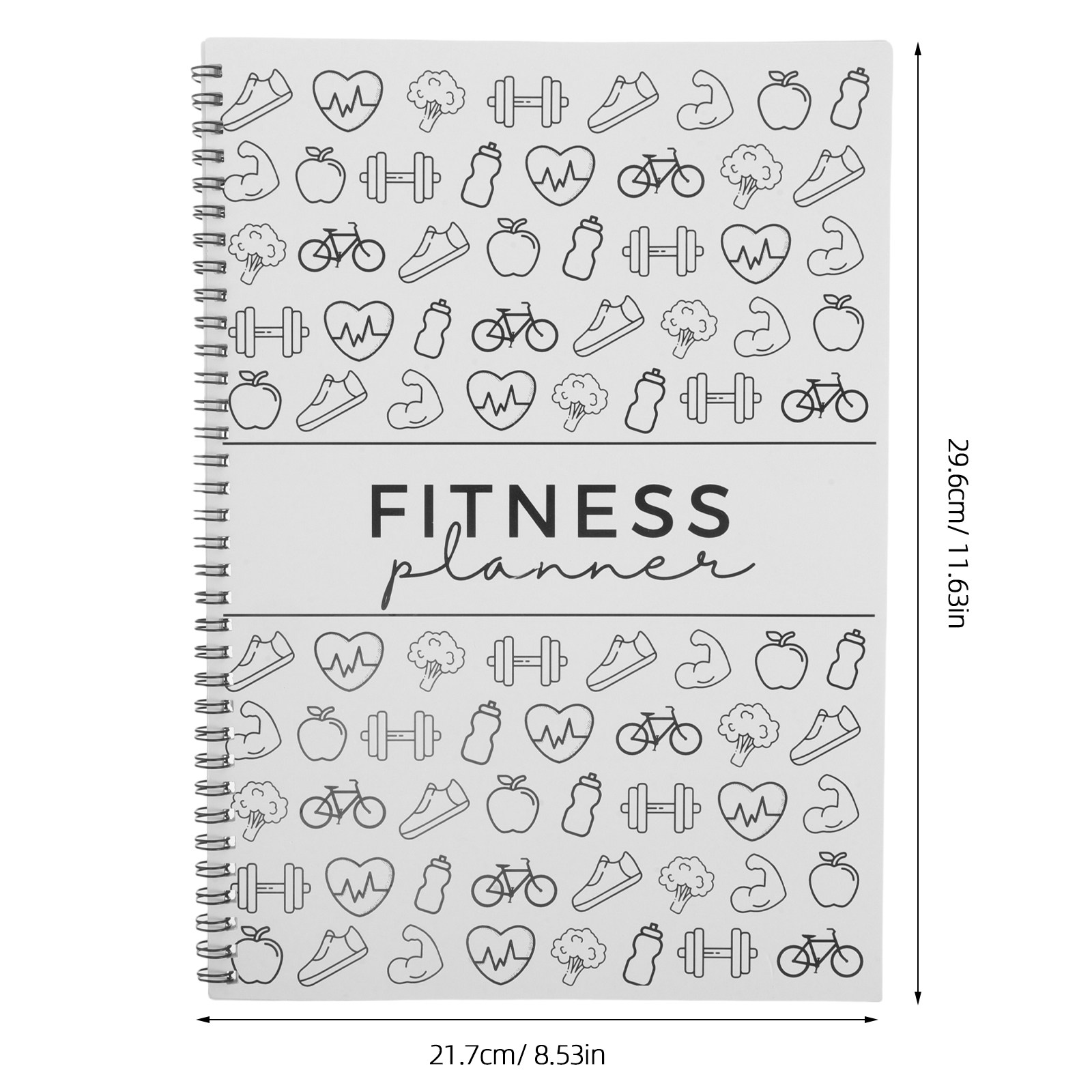 フィットネス・トラッカー・ノートブック 11.7 x 8.5 - Xbody Health & Wellness Functional Integrative Medicine Office & Medical Spa Wayne のレビューと価格
