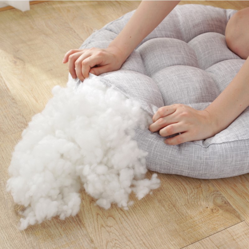 天然リネンラウンドフロアピローシートクッション厚手タフテッド - Meditation Cushion Zafu のレビューと価格