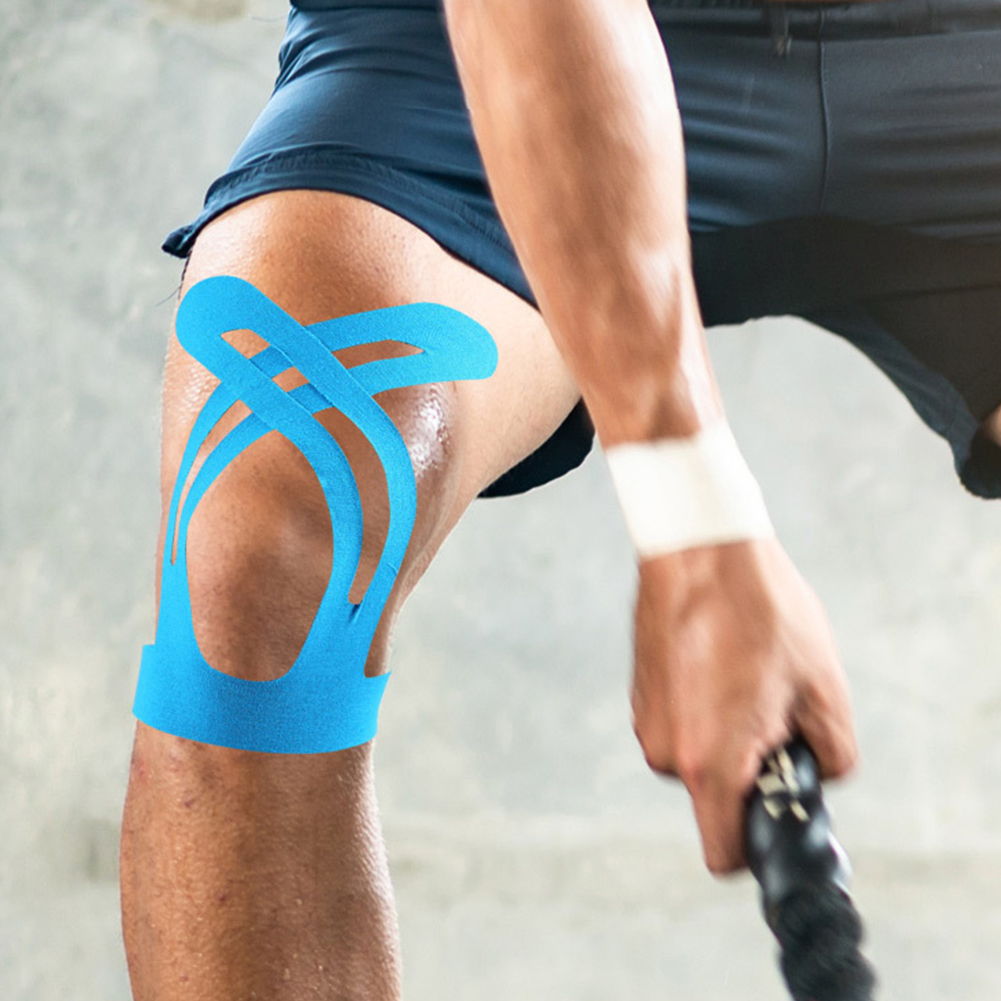10 個入り膝用キネシオロジーテープ 防水性と通気性のあるス - Sports Taping Precut のレビューと価格