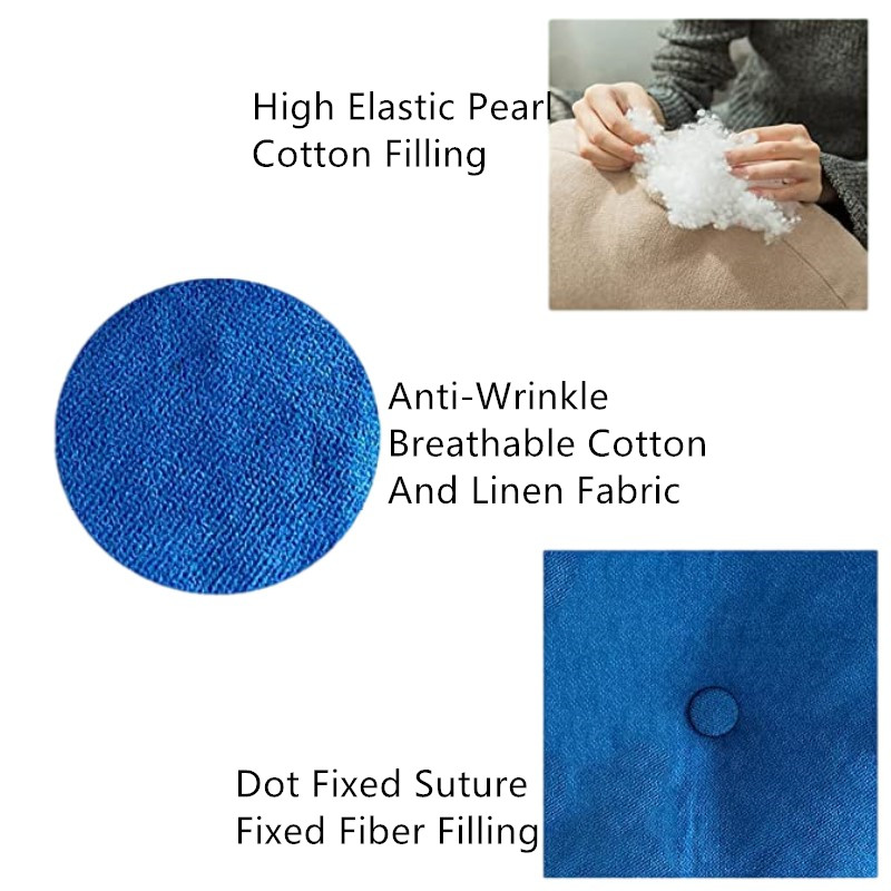 Inyahome-大人と子供のための厚い瞑想クッション,丸い - Meditation Cushion Zafu のレビューと価格